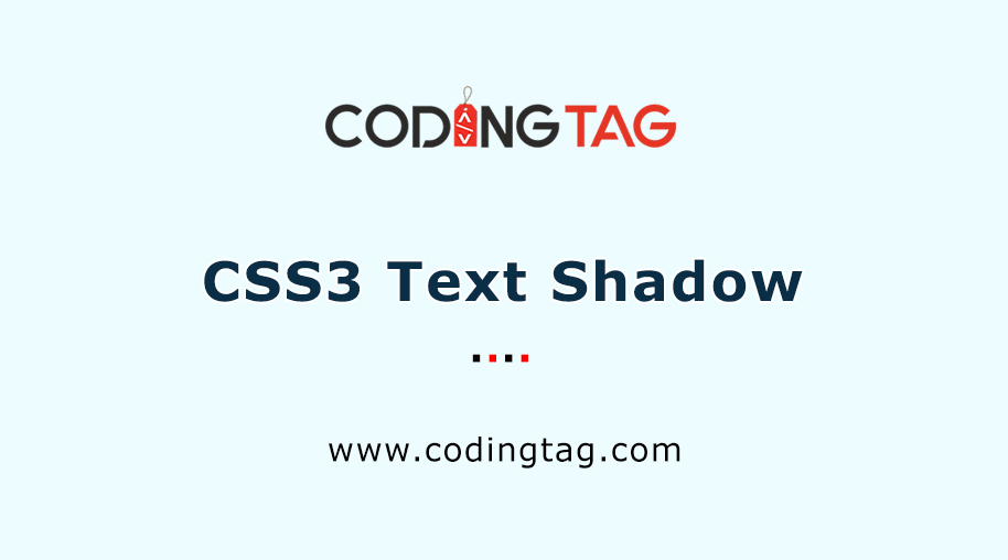 CSS3 Text Shadow