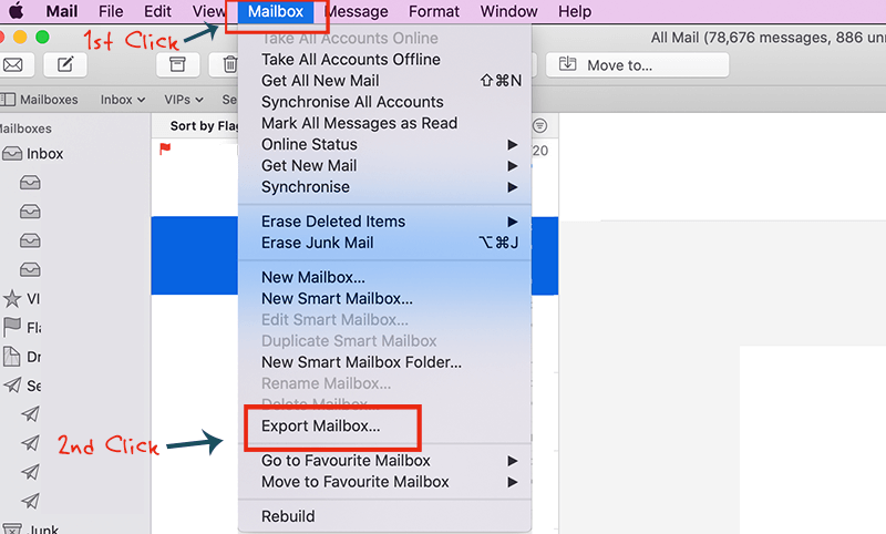 Steps to Backup Mac Mail