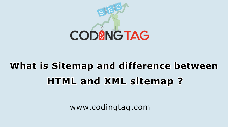 What is Sitemap and difference between HTML and XML sitemap ?