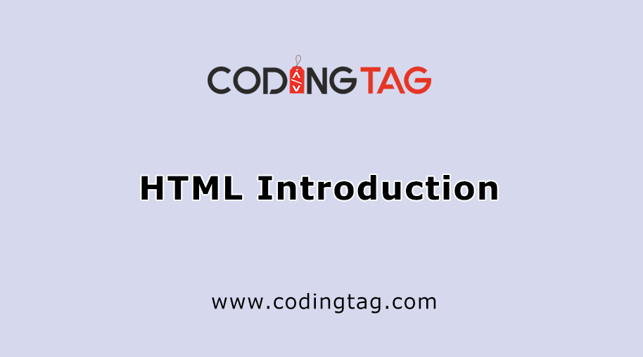 HTML Introduction