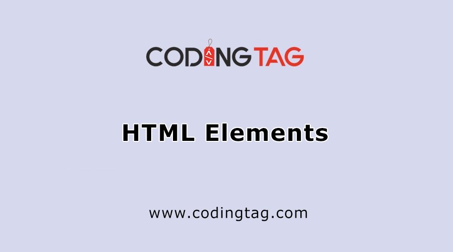 HTML Elements