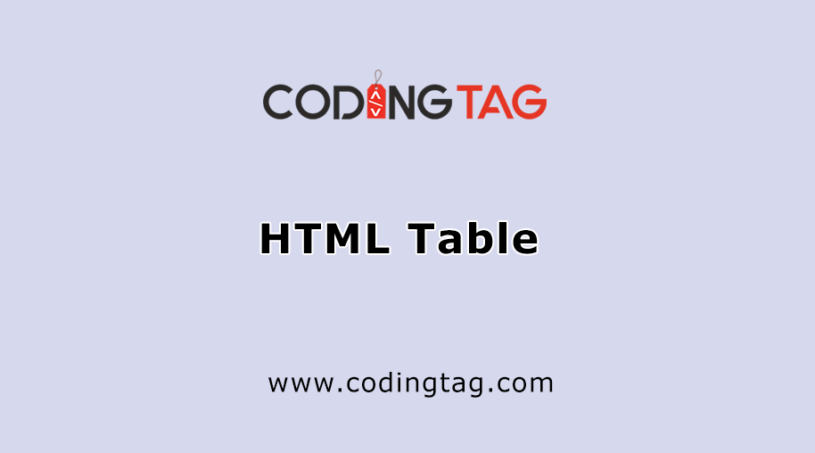 HTML Table