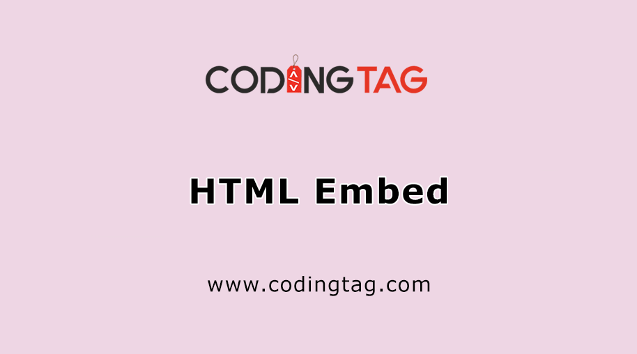 HTML Embed