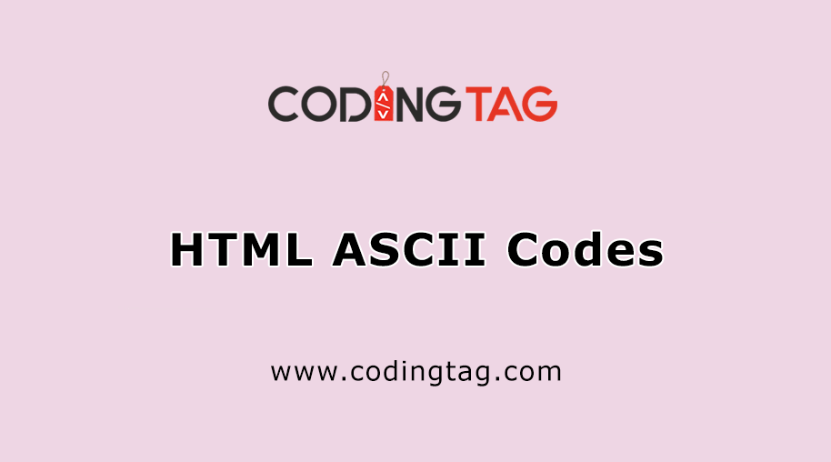 HTML ASCII Codes