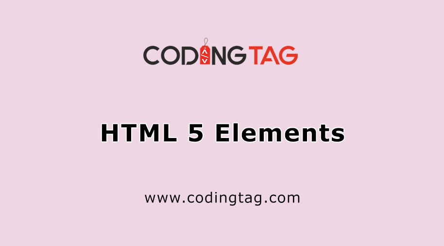 HTML 5 Elements