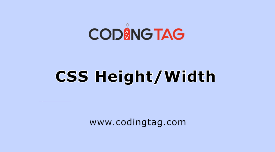 CSS Height/Width