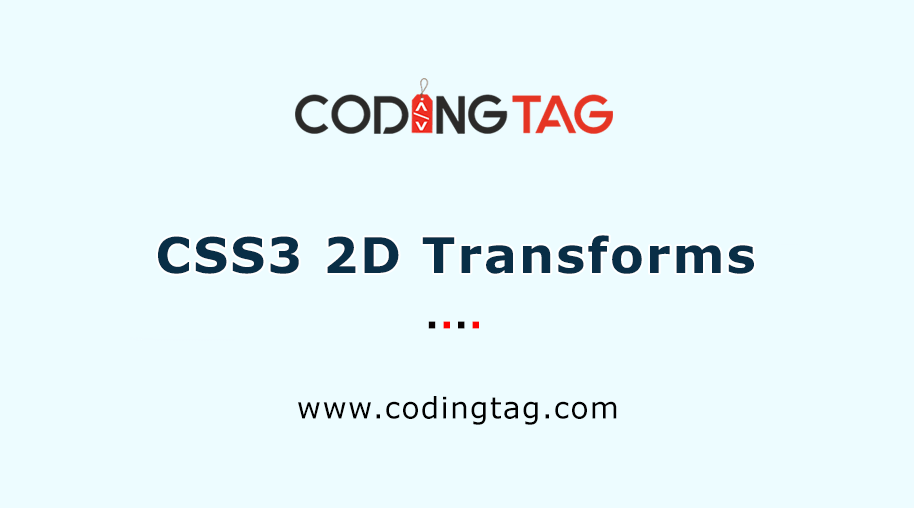 CSS3 2D Transforms