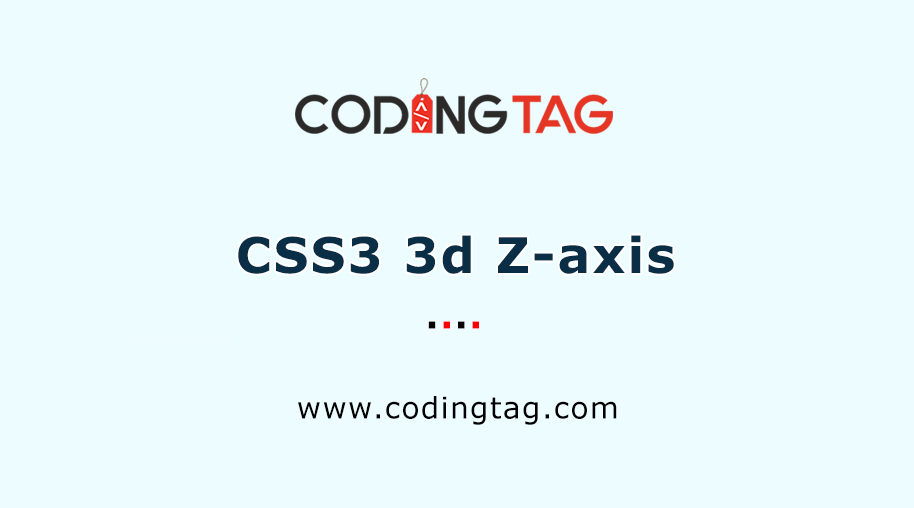 CSS3 3d Z-axis