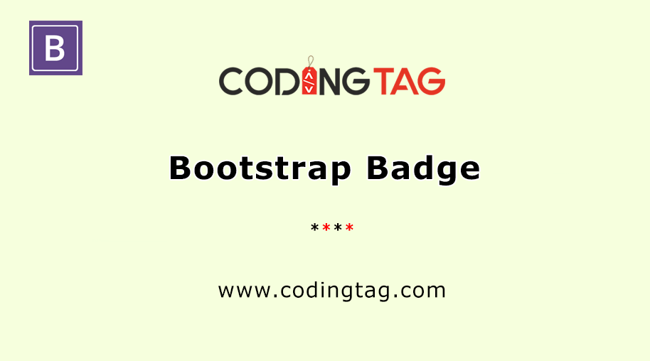 Bootstrap Badge