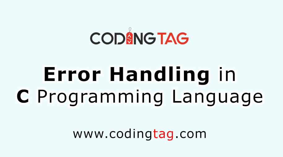 Error Handling in C