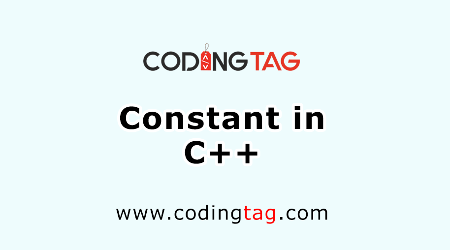 Constant in C++