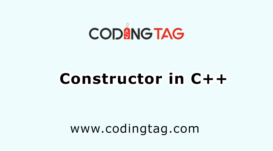 Constructor in C++