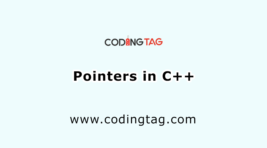 Pointers in C++