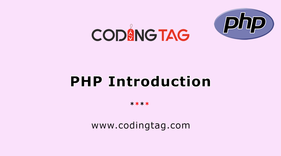 PHP Introduction