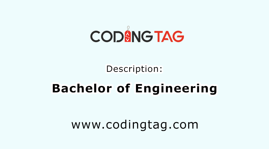 Bachelor of Engineering (BE)