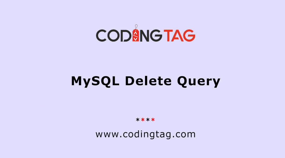 MySQL Delete Query