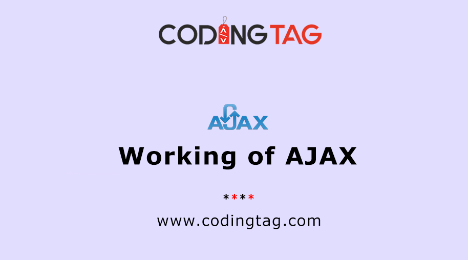 Working of AJAX