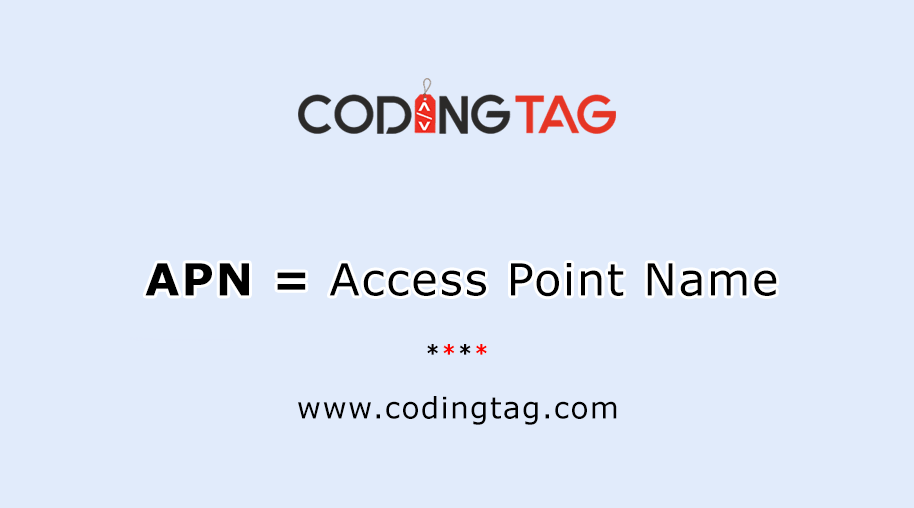 APN Full Form - Access Point Name