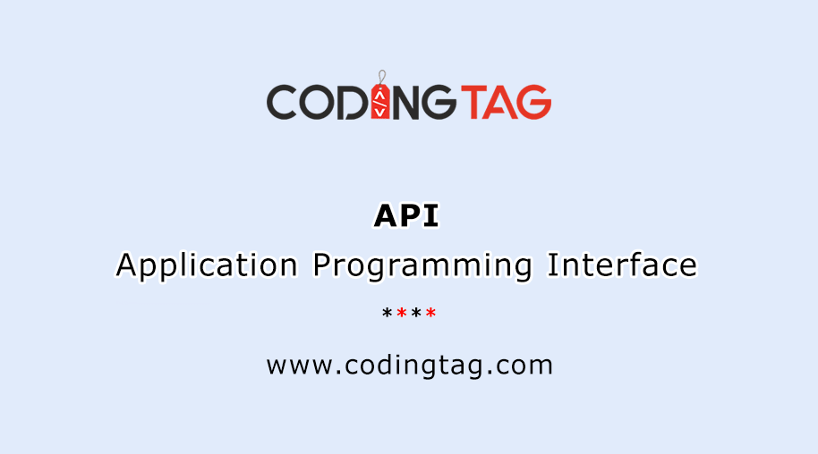 API Full Form - Application Programming Interface