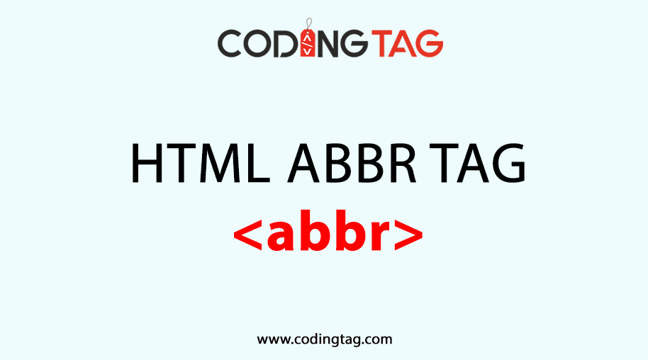 ABBR (<abbr>) Tag