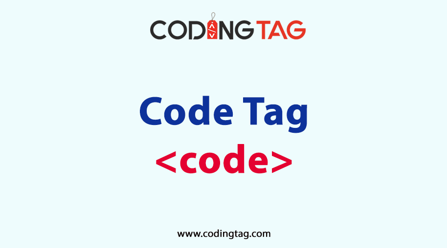 HTML CODE (<code>) Tag