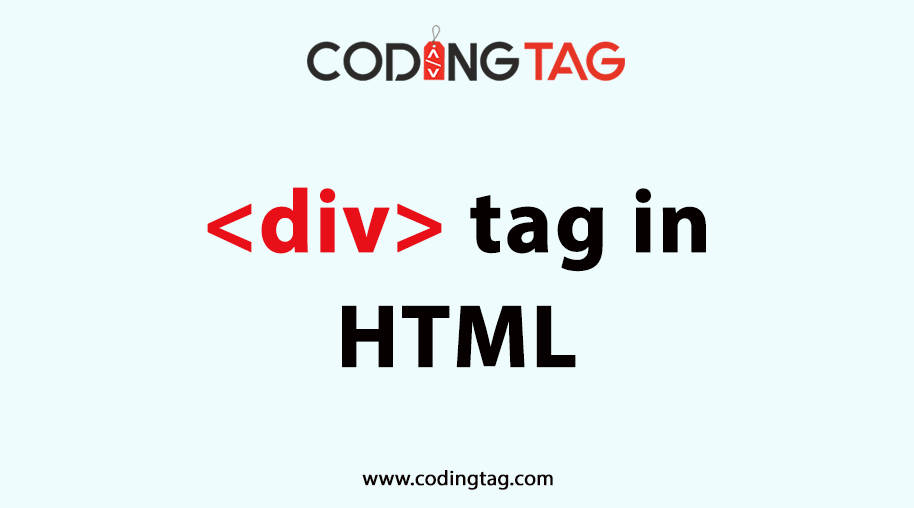 HTML DIV (<div>) Tag