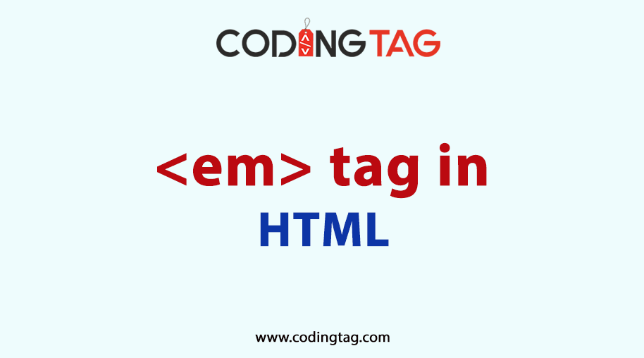 HTML EM <em> Tag