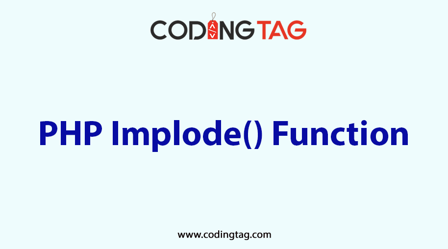 PHP Implode() Function