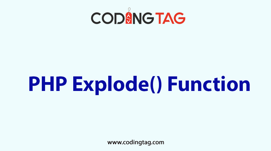 PHP Explode() Function