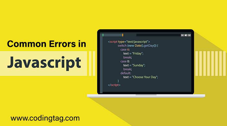 Common errors in JavaScript