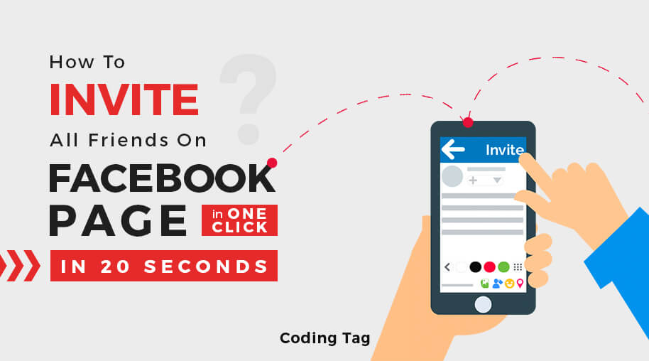 How To Invite All Friends On Facebook Page In One Click - In 20 Seconds