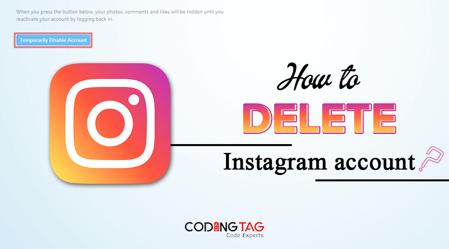 How to delete Instagram Account