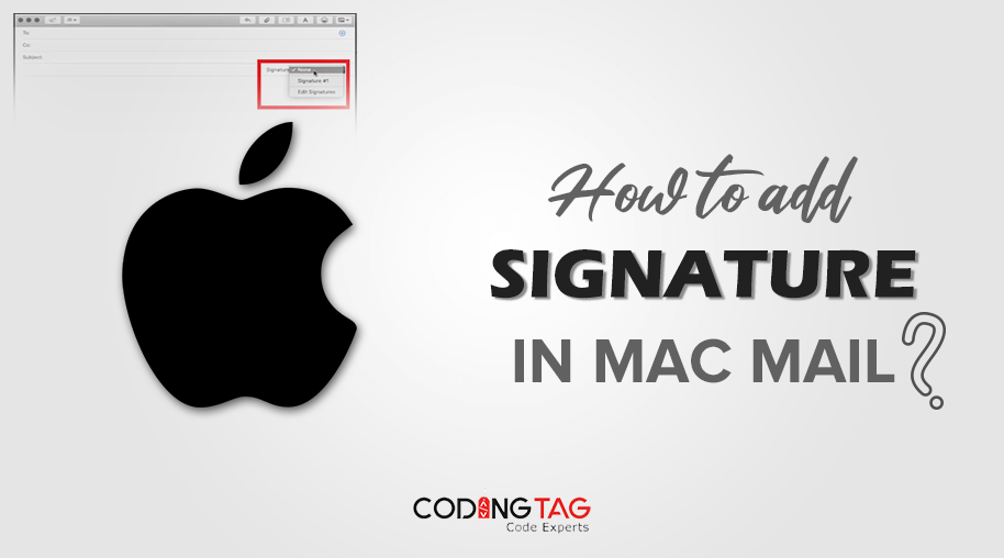 How to add Signature in Mac Mail