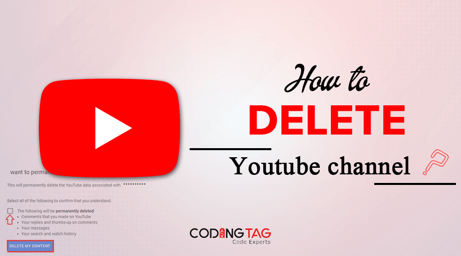 How to delete YouTube Channel