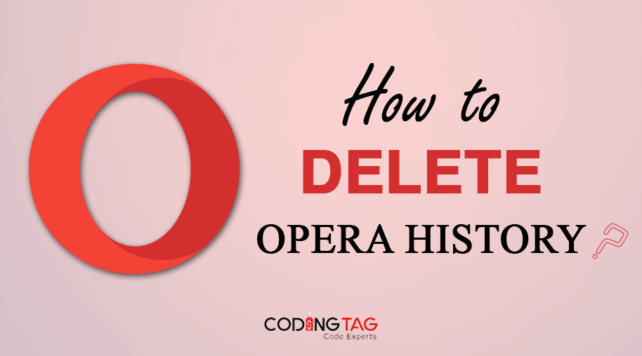 How to delete Opera History