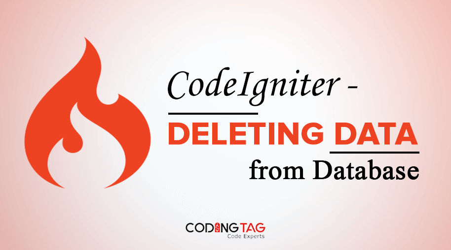 CodeIgniter - Deleting Data from Database