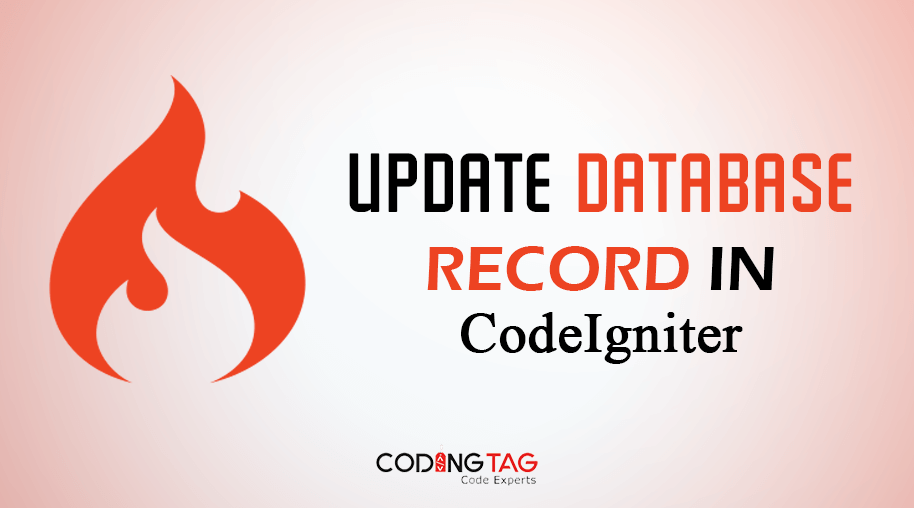 Update Database record in CodeIgniter