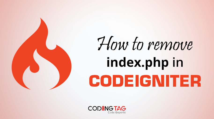How to remove index.php in CodeIgniter