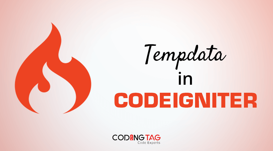 Tempdata in CodeIgniter