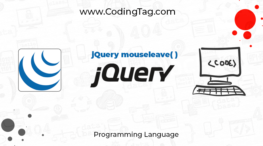jQuery mouseleave()