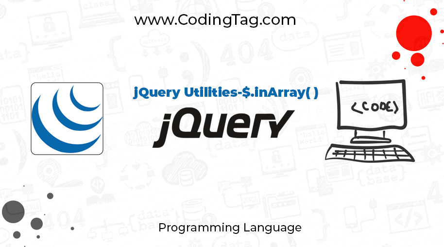 jQuery Utilities-$.inArray()