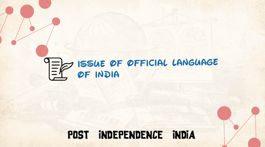 Issue of Official Language of India
