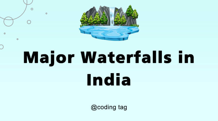 Major Waterfalls in India