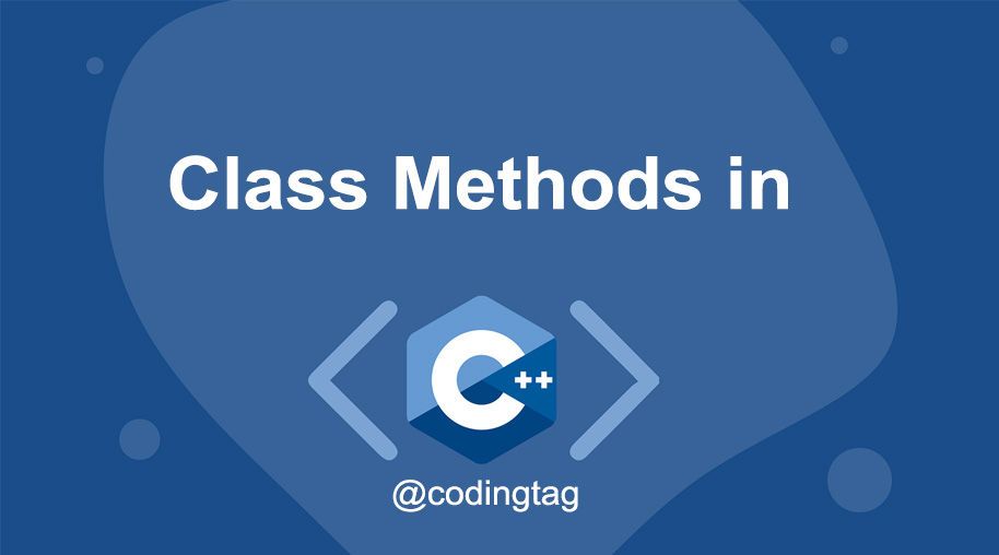 Class Methods in C++
