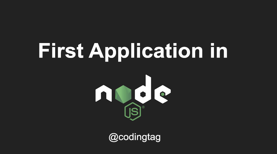 First Application in Node.js