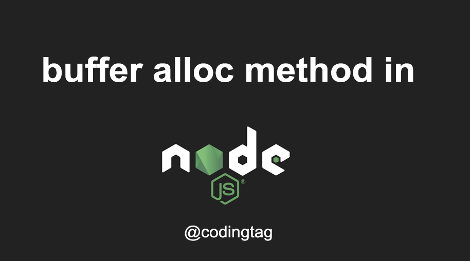 Buffer.alloc() Method in Node.js