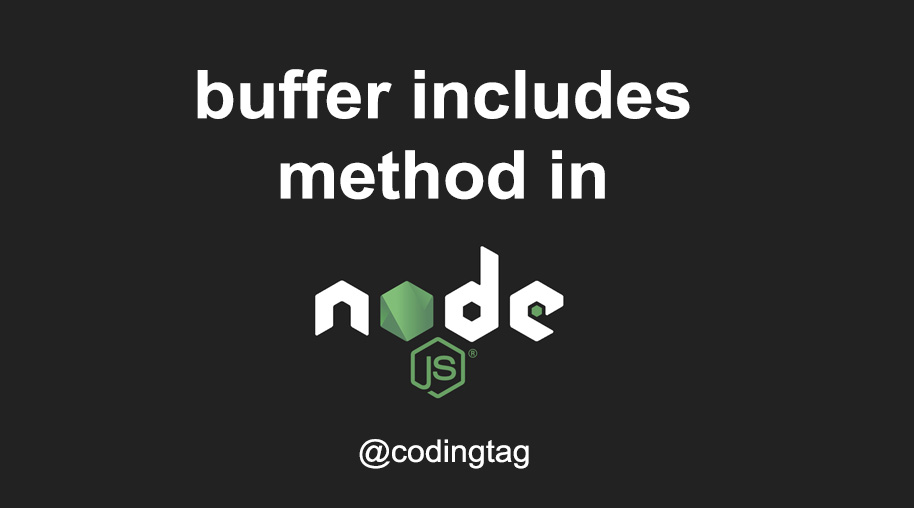 Buffer.includes() method in Node.js