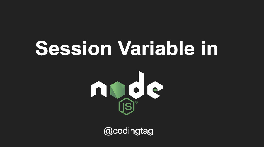 Session variable in Node.js