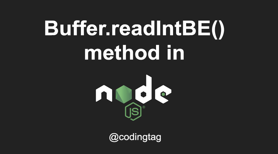 Buffer.readIntBE() Method in Node.js