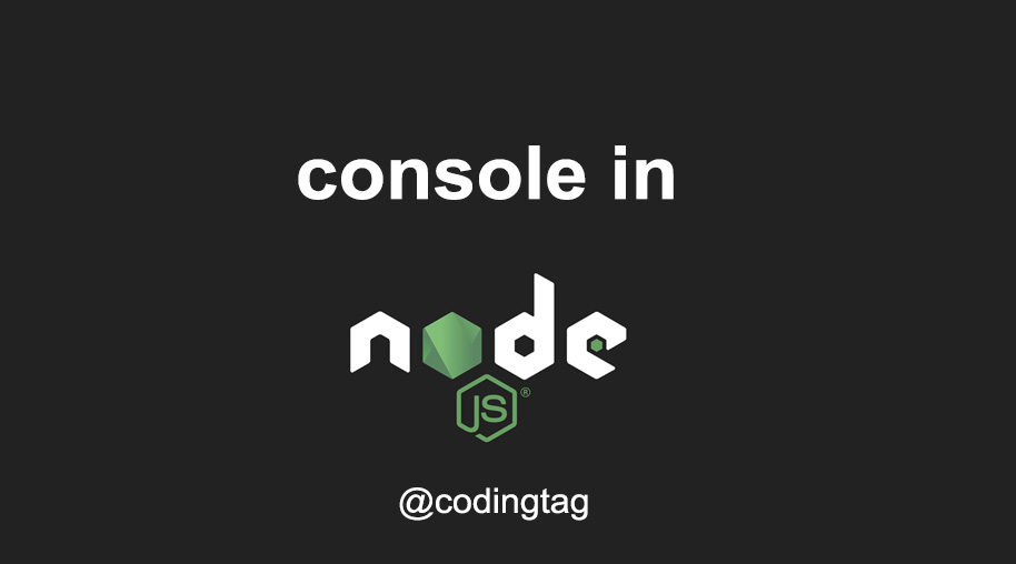 Console in Node.js